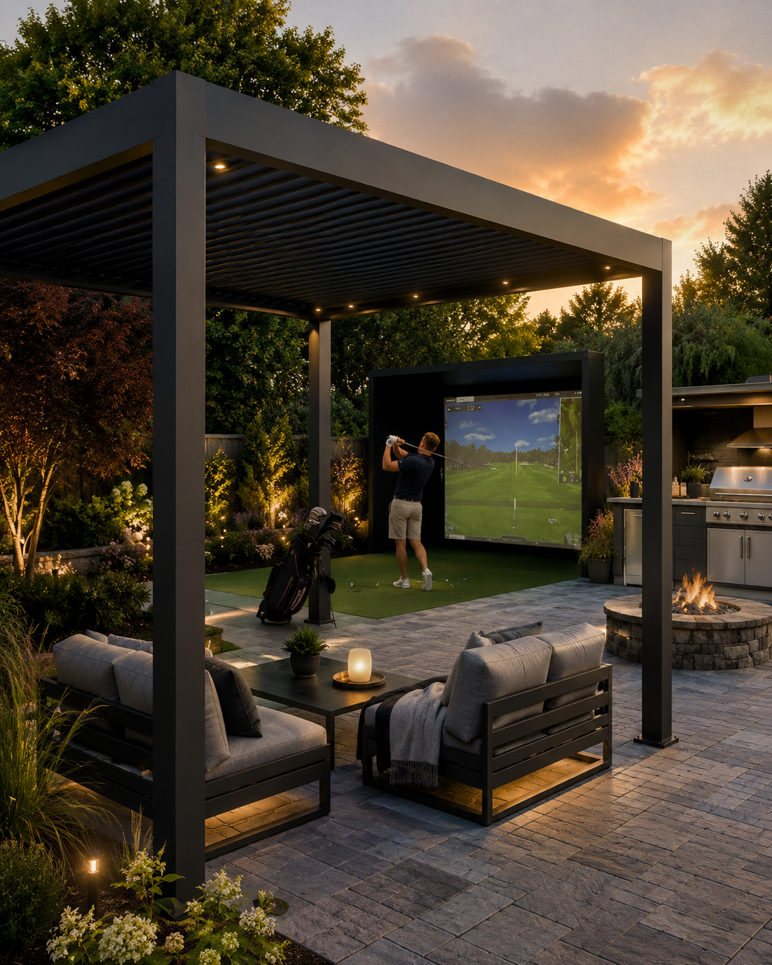 Your backyard, finally complete